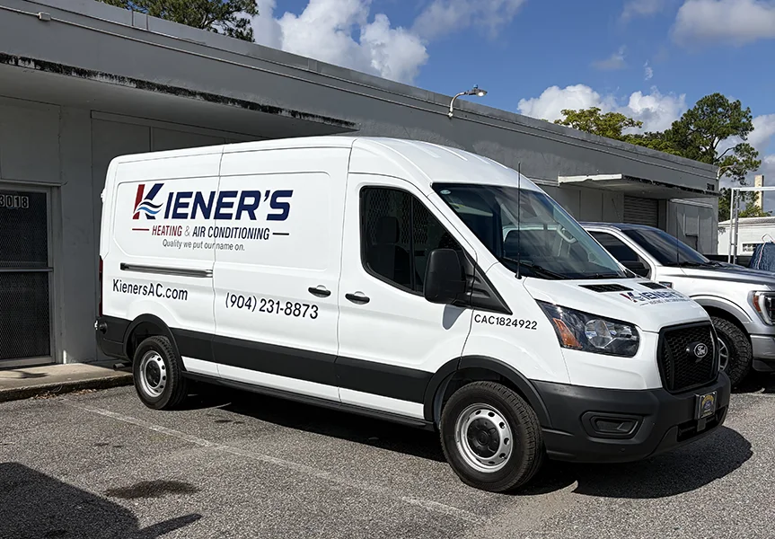 Kieners Hvac Truck Ac Repair And Hvac Services.