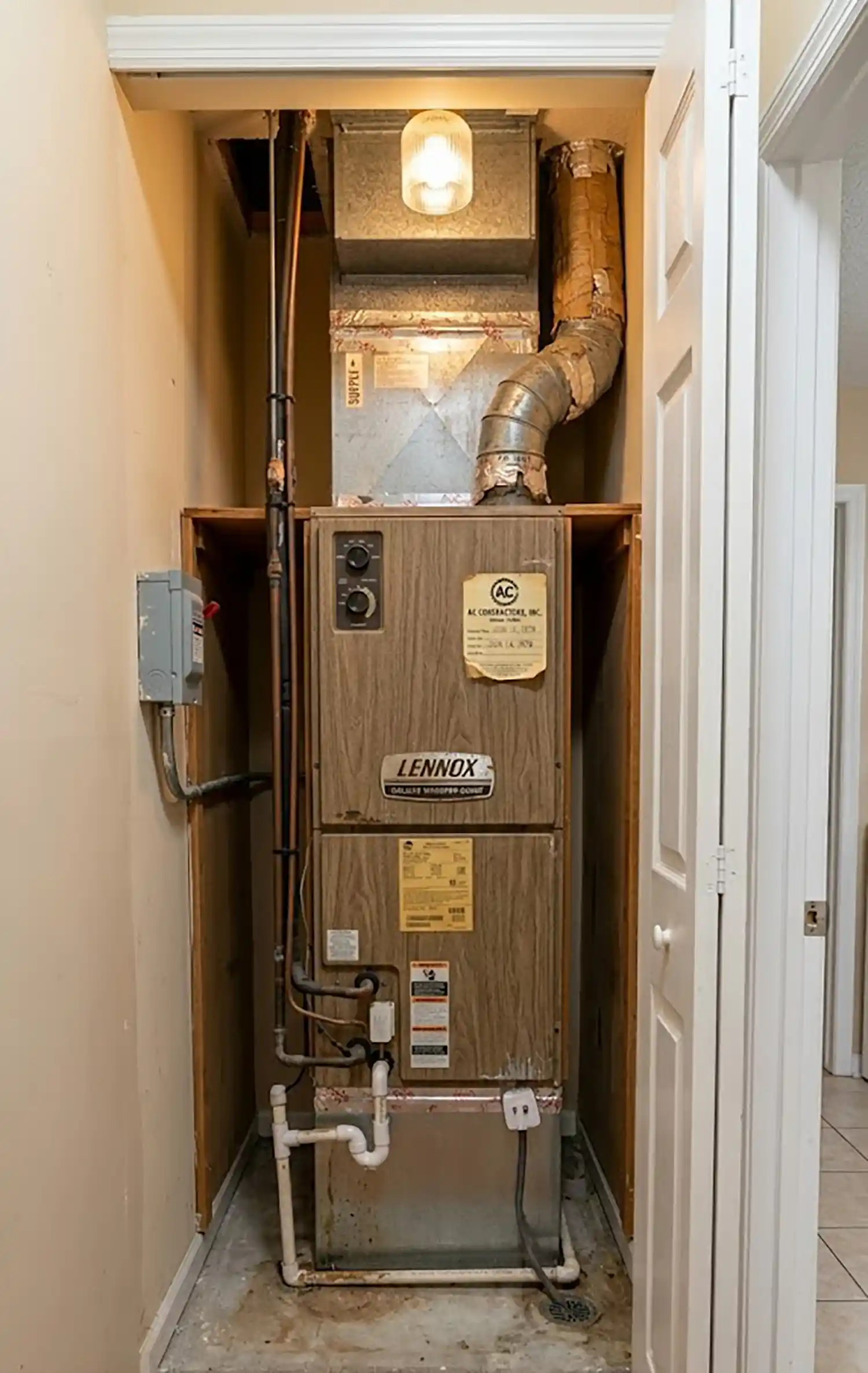 Older Florida air conditioning system struggling in hot humid weather