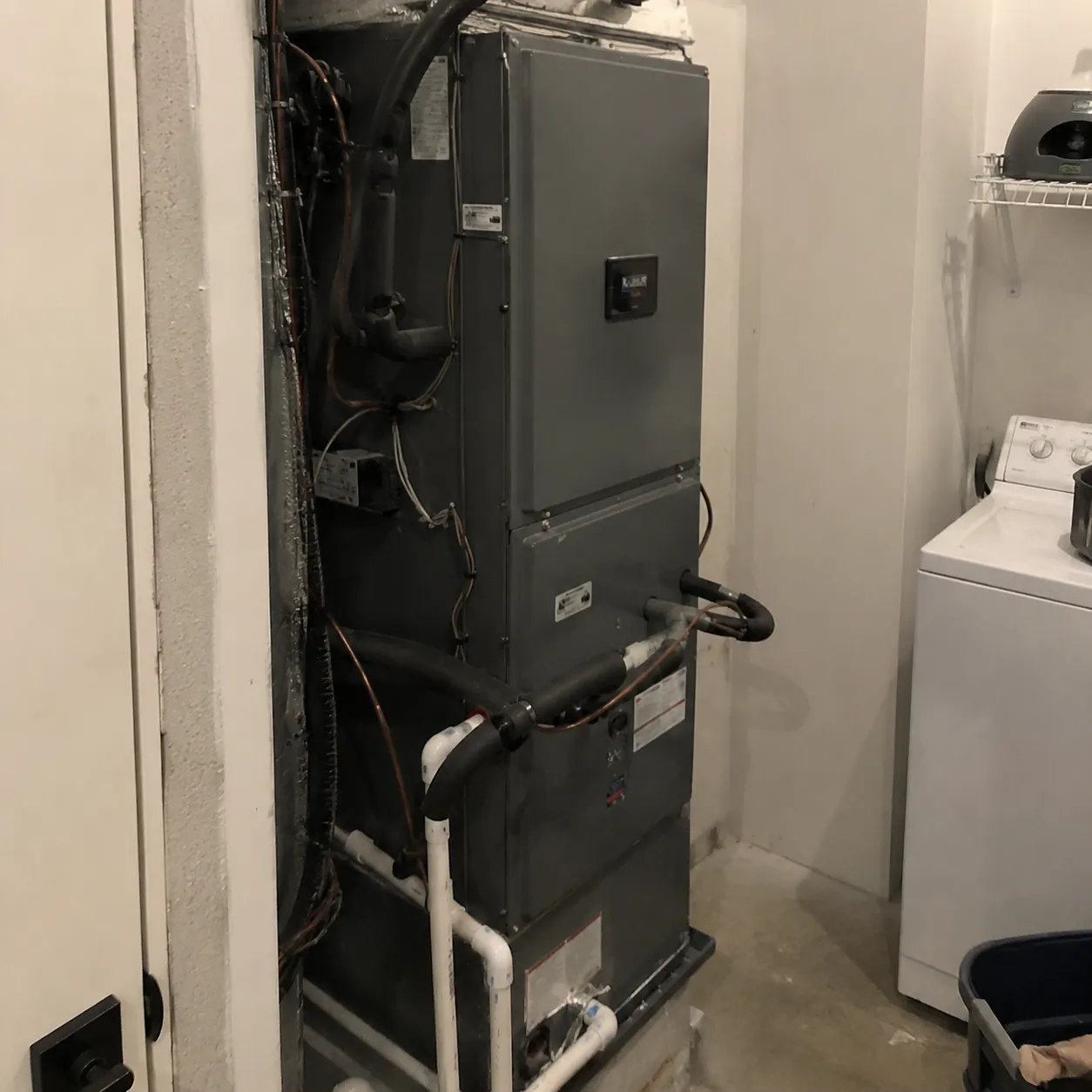 Residential Hvac System Air Handler Or Dehumidifier Related Image